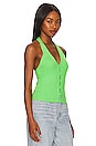 view 2 of 4 Andrea Halter Top in Green