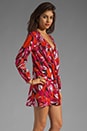 view 3 of 7 Delphi Mini Dress in Fuchsia
