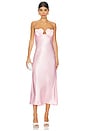 view 1 of 3 Amur Midi Dress in Pink