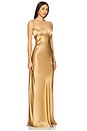 view 2 of 3 MAXIVESTIDO TULIP in Gold
