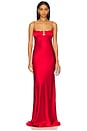 view 1 of 3 Tulip Maxi Dress in Red