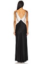 view 3 of 3 Terrin Maxi Dress in Ivory Top & Black