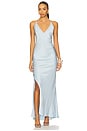 view 1 of 3 Justina Dress in Light Blue