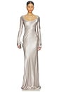 view 2 of 4 MAXIVESTIDO MARGIT in Silver
