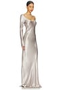 view 3 of 4 MAXIVESTIDO MARGIT in Silver
