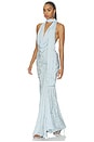 view 1 of 5 Kelly Halter Maxi Dress in Blue
