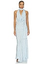 view 2 of 5 Kelly Halter Maxi Dress in Blue