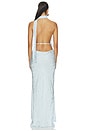 view 4 of 5 Kelly Halter Maxi Dress in Blue