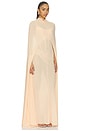 view 2 of 3 Marigold Cape in Peach