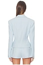 view 3 of 4 Missy Jacket With Voluminous Shoulders And Hips in Blue