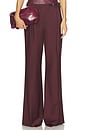 view 1 of 6 PANTALON NOEMIE in Burgundy