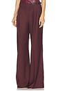 view 3 of 6 PANTALON NOEMIE in Burgundy