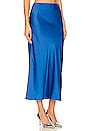 view 2 of 4 Rowena Midi Skirt in Blue
