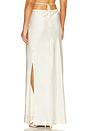 view 4 of 5 Scarlett Maxi Skirt in Ivory