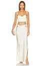 view 5 of 5 Scarlett Maxi Skirt in Ivory