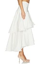 view 3 of 6 Haniya Maxi Skirt in Ivory