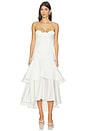view 5 of 6 Haniya Maxi Skirt in Ivory