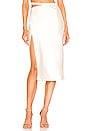 view 1 of 5 Athena Skirt in Ivory