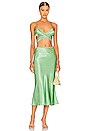 view 4 of 4 Voleta Midi Skirt in Mint