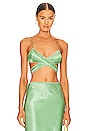 view 1 of 4 Lotus Bralette in Mint