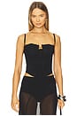 view 1 of 4 Tulip Kiss Top in Black