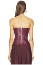 view 3 of 4 Susana Top in Burgundy