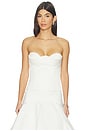 view 1 of 4 Raya Corset Top in Ivory