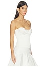 view 2 of 4 Raya Corset Top in Ivory