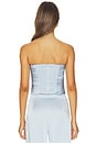 view 3 of 4 Dara Corset Top in Blue