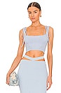 view 1 of 4 Arta Top in Baby Blue