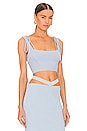 view 2 of 4 Arta Top in Baby Blue