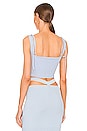 view 3 of 4 Arta Top in Baby Blue