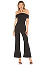 view 1 of 3 Eliza Off Shoulder Jumpsuit in Black