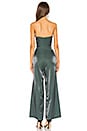 view 3 of 3 Kimberley Cut Out Jumpsuit in Forrest Green