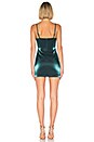 view 3 of 3 MINIVESTIDO AMY in Teal Metallic