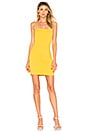 view 1 of 3 Sunny Grommet Strap Mini Dress in Yellow