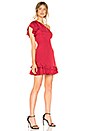 view 2 of 3 Bianca One Shoulder Dress in Wine