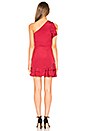 view 3 of 3 Bianca One Shoulder Dress in Wine