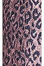 view 4 of 4 Alicia Mini Dress in Metallic Leopard