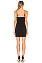 view 3 of 3 Annabelle Surplice Mini Dress in Black