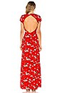 view 3 of 3 Zahara Floral Maxi Dress in Red Multi