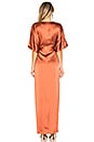 view 3 of 3 ROBE MAXI BRONX in Rust