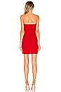 view 3 of 3 Alexandra Strapless Mini Dress in Red