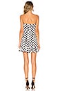 view 3 of 3 Karla Polka Dot Dress in Black & White