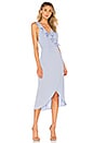 view 1 of 3 VESTIDO MIDI PIA in Periwinkle