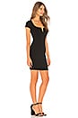 view 2 of 3 Anne Jersey Mini Dress in Black