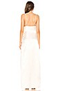 view 3 of 3 Coco High Slit Maxi Dress in White