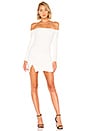 view 1 of 3 Cindy Off Shoulder Dress in White