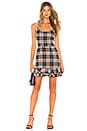 view 1 of 3 Mona Plaid Dress in Black Multi