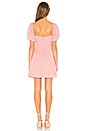 view 3 of 3 Clarissa Tie Mini Dress in Blush